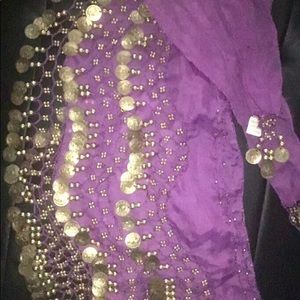 Belly dancer skirt